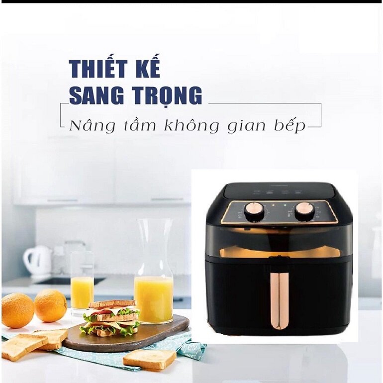 Nồi chiên không dầu 10L Nine Shield KB-8001M 