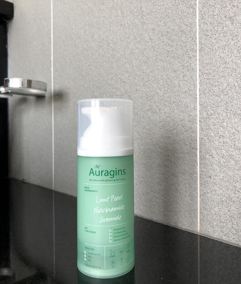 Gel Dưỡng Ẩm The Auragins Skin Rescue Brightening Gel Cream