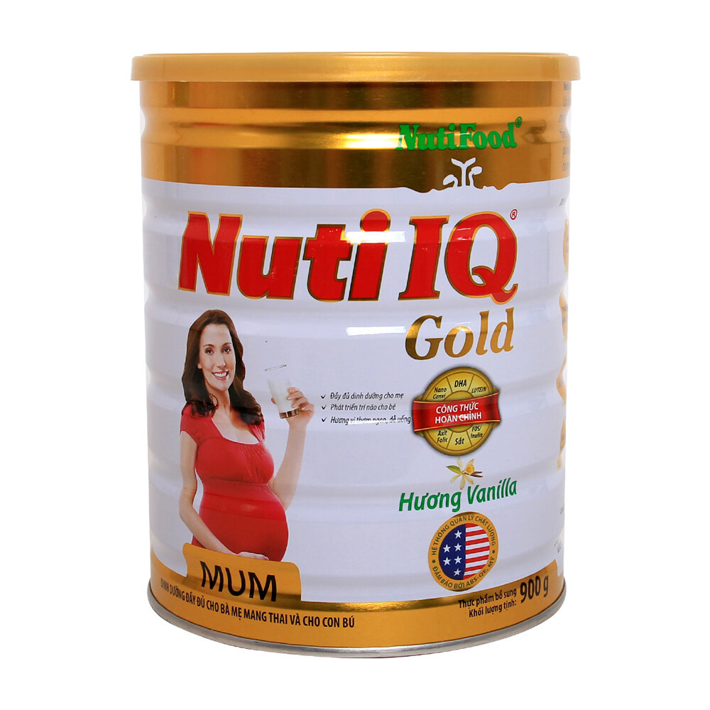 Nuti IQ Mum Gold hương Vanilla