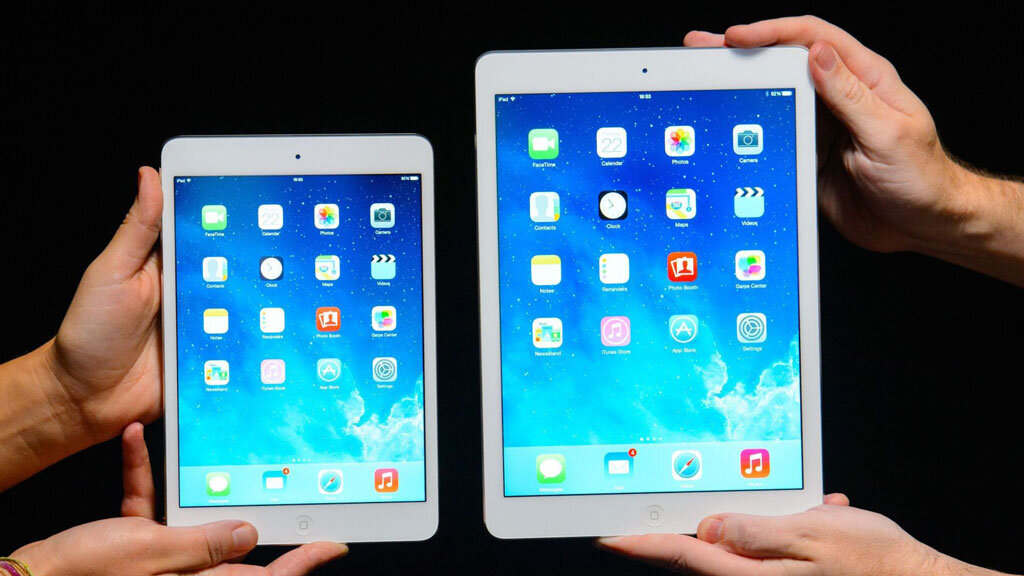 Điểm khác biệt lớn nhất giữa các dòng iPad là kích thước màn hình