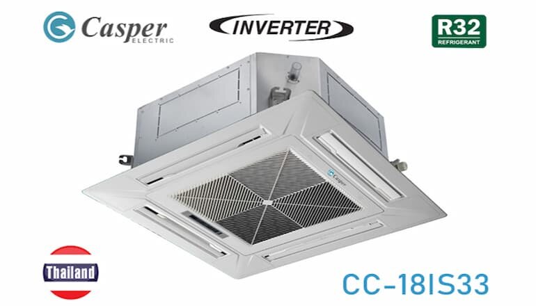 Giá điều hòa âm trần Casper 18000BTU 1 chiều inverter CC-18IS33 hiện nay