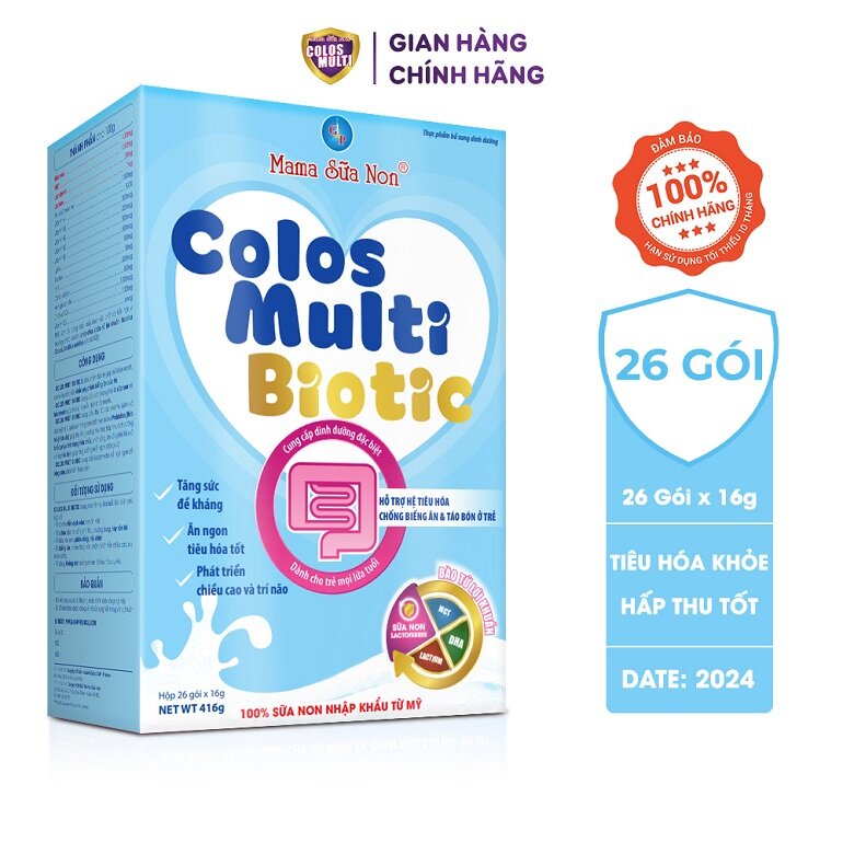 Mama sữa non Colos Multi Biotic