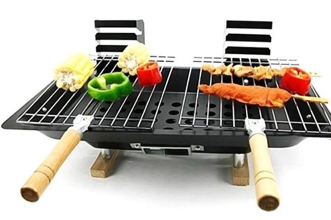 Bếp nướng than hoa không khói All Steel Hibachi