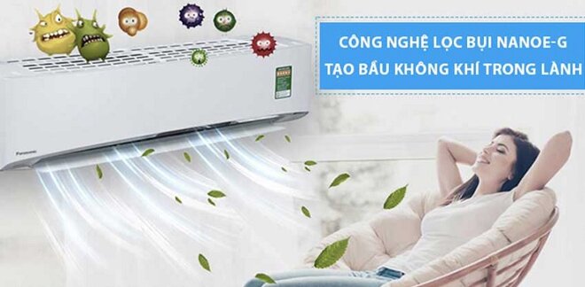 điều hòa Panasonic U9XKH-8 9000 BTU 1 chiều Inverter gas R32