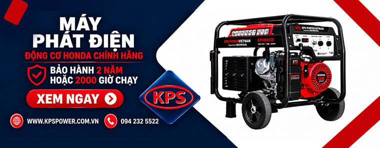 [ kpspower.com.vn ] Máy phát điện
