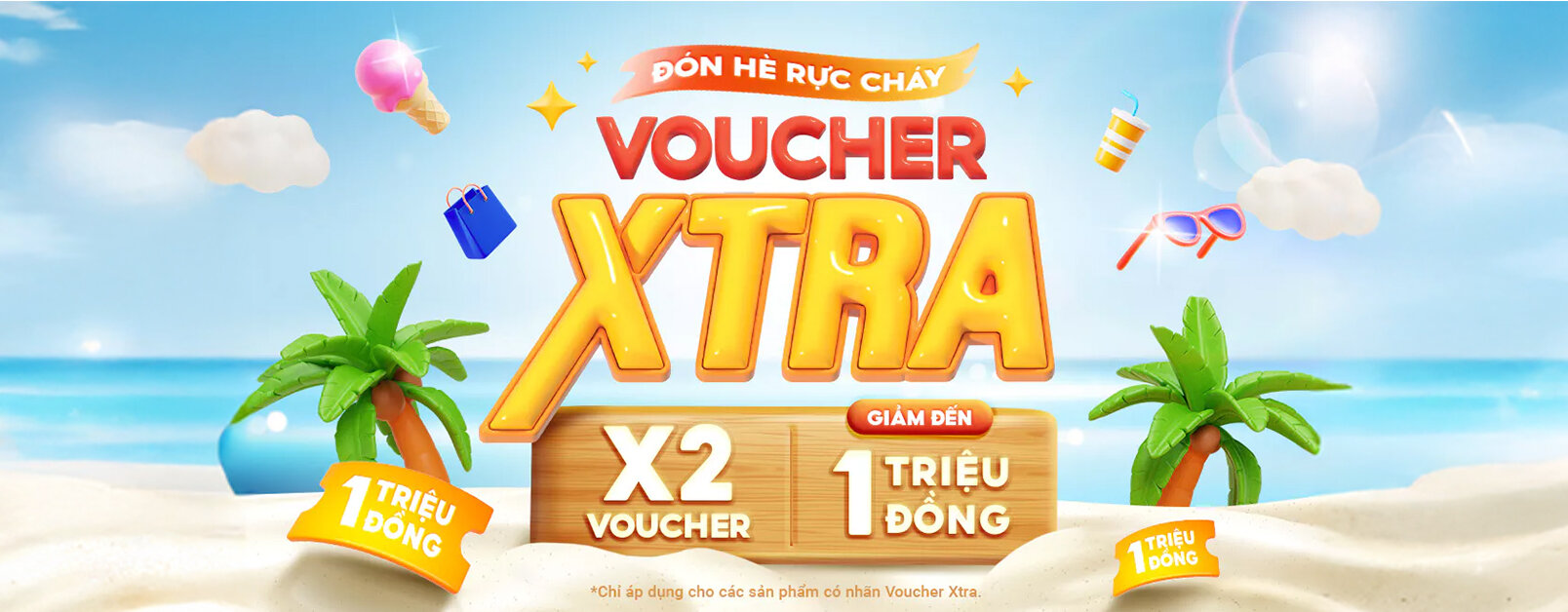 [ Shopee.vn ] Voucher Xtra W