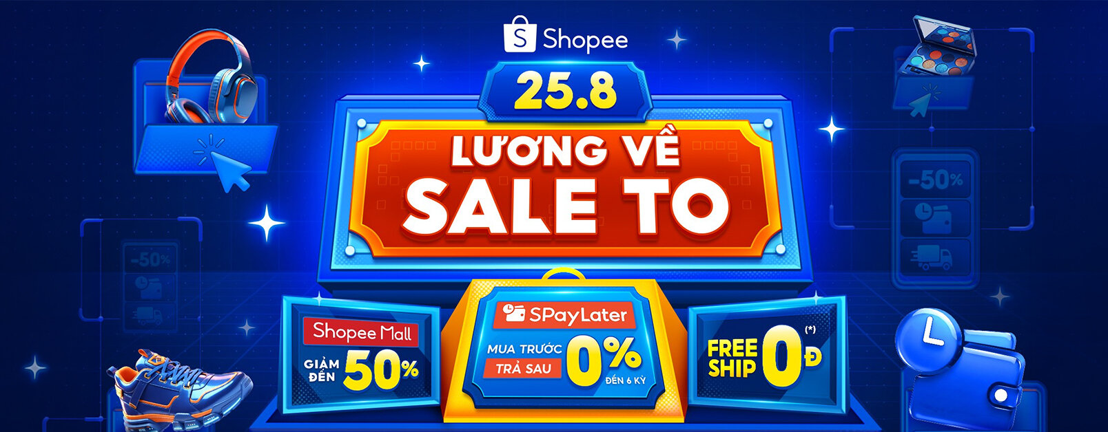[ Shopee.vn ] Sale 258 W