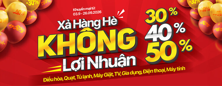 [ Mediamart.vn ] Xả hàng hè không lợi nhuận
