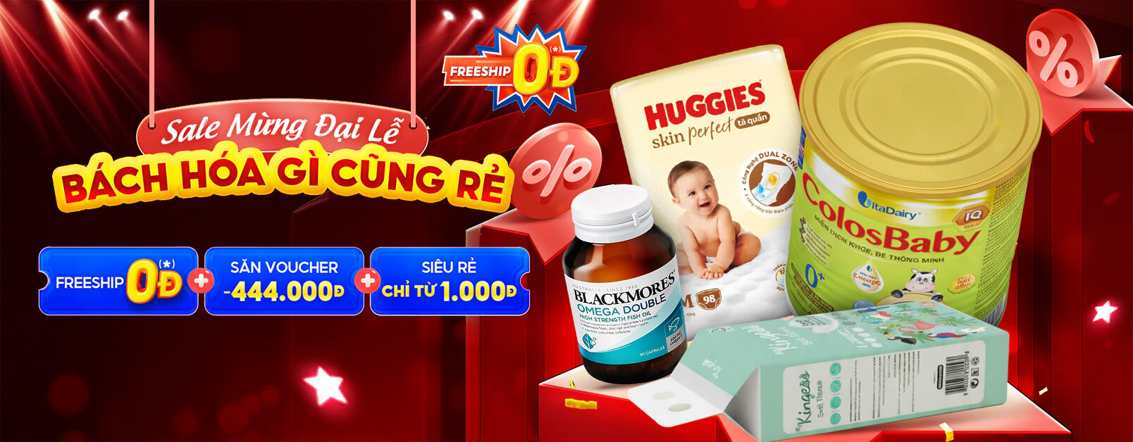[ Shopee.vn ] Sale mừng đại lễ W