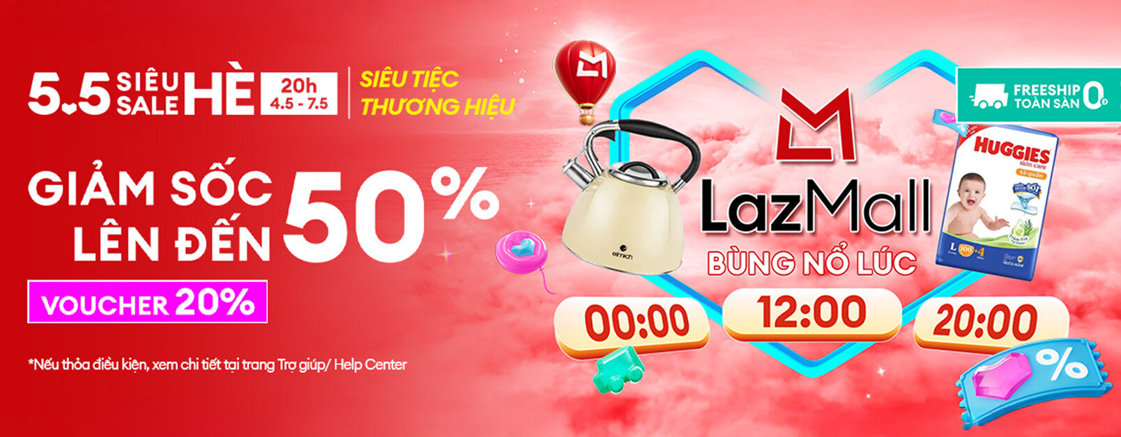 [ Lazada.vn.vn ] Sale 5.5 M