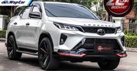 Toyota Fortuner 2021 hóa "sát thủ" với bodykit dữ dằn của lò độ Brunei