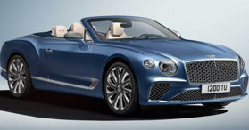 Bentley Continental GT Mulliner Convertible – Khi xe mui trần “chạm trổ” kim cương