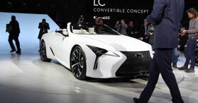 Ngắm Lexus LC Convertible đầy sành điệu tại triển lãm Bắc Mỹ 2019