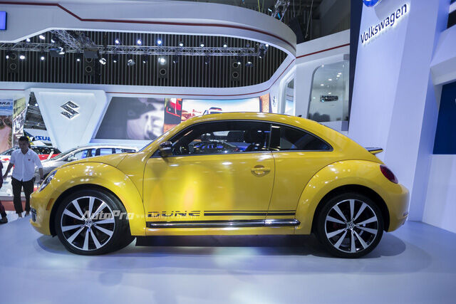 Volkswagen trưng bày Beetle 2016 phiên bản thường nhưng dán tem Dune - Ảnh 1.
