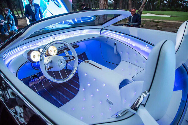 Chiêm ngưỡng vẻ đẹp xuất sắc của Vision Mercedes-Maybach 6 Cabriolet ngoài đời thực - Ảnh 8.