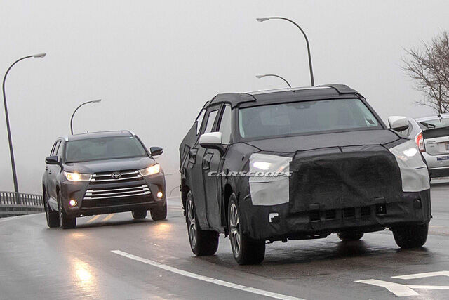 Cạnh tranh Ford Explorer, Toyota Highlander 2020 chạy thử cùng... Mazda CX-9 - Ảnh 2.