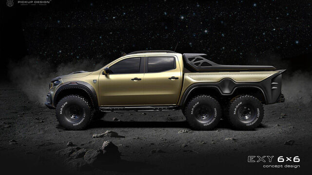 Mercedes X-Class độ 6 bánh: Quái vật off-road sang chảnh - Ảnh 2.