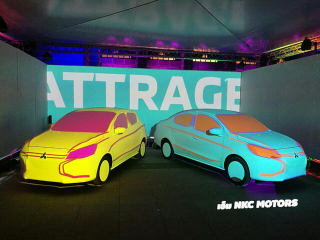 Mitsubishi Mirage và Attrage 2020 với đầu như Xpander lần đầu xuất hiện tại đại lý, sẵn sàng cho ngày ra mắt - Ảnh 1.