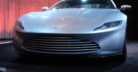 Siêu phẩm Aston Martin DB10 của điệp viên 007 xuất hiện tại triển lãm Los Angeles 2015