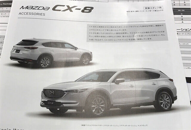Crossover 7 chỗ Mazda CX-8 ngày càng lộ diện rõ hơn - Ảnh 1.