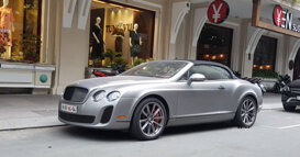 Bentley Continental Supersports Convertible "hàng hiếm" tái xuất đường phố Sài Gòn