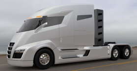Nikola Motor cho ra mắt concept xe tải điện với phạm vi 1.931 km