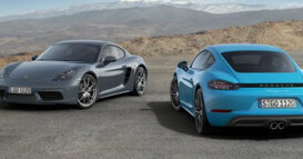 Porsche 718 Cayman: Mạnh mẽ và tiết kiệm xăng hơn