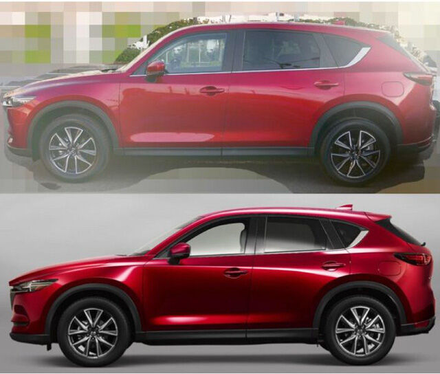 Xuất hiện hình ảnh được cho là Mazda CX-8, thiết kế na ná CX-5 - Ảnh 1.