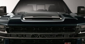 Chevrolet nhá hàng khuôn mặt của xe bán tải Silverado HD 2020 hoàn toàn mới