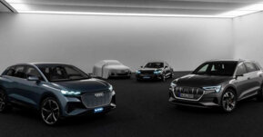 Audi tung ảnh "nhá hàng" chiếc e-Tron concept chạy điện hoàn toàn mới