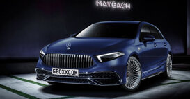Mercedes-Benz A-Class Maybach dưới ngòi bút của nghệ sĩ Aksyonov Nikita