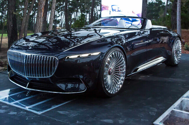 Chiêm ngưỡng vẻ đẹp xuất sắc của Vision Mercedes-Maybach 6 Cabriolet ngoài đời thực - Ảnh 13.