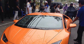 Lamborghini Huracan LP 610-4 màu da cam thứ 3 tại Việt Nam "về đội" của Đại gia Đà Nẵng