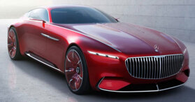 Cận cảnh chiếc concept Vision Mercedes-Maybach 6 tại Monterey