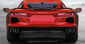 Bản dựng mới của Chevrolet Corvette 2020 trông rất khả thi