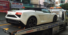 TP. HCM: Lamborghini Gallardo LP560-4 Spyder đầu tiên tại Việt Nam về showroom