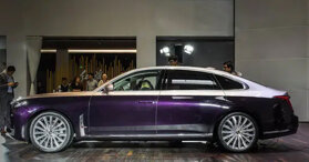 Xe sang Trung Quốc Hongqi H9 'nhảy' thiết kế Cadillac, Rolls-Royce và Maybach để đấu Mercedes-Benz E-Class
