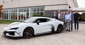 Chiếc siêu xe Italdesign Zerouno ra đời từ Lamborghini Huracan đầu tiên được giao cho khách