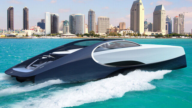 Sau Lexus, hãng siêu xe Bugatti cũng sản xuất du thuyền thể thao - Ảnh 1.