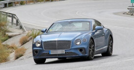 Chạm mặt Bentley Continental GT plug-in hybrid 2020 không chút ngụy trang