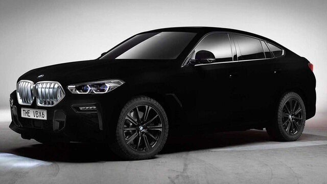 BMW X6 Vantablack: Đen tới mức... không thể đen hơn! - Ảnh 1.