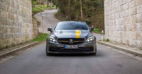 Mercedes-AMG C63 S Coupe trở nên siêu mạnh mẽ "dưới tay" Manhart