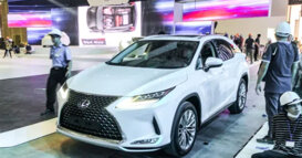 Lexus RX450h 2020 lộ diện trước giờ G tại triển lãm VMS 2019