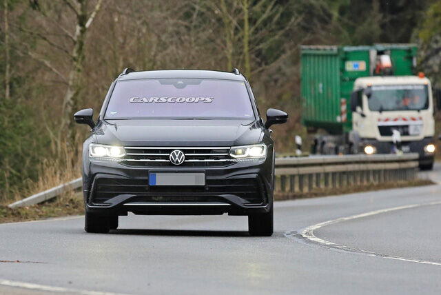 Volkswagen Tiguan 2020 lộ diện trần trụi, đe doạ Honda CR-V - Ảnh 1.