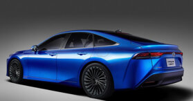 Phiên bản sản xuất của Toyota Mirai Fuel-Cell Concept 2021 sẽ rất quyến rũ