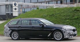 Góc thở phào: BMW 5-Series 2020 lộ mặt thử nghiệm, tản nhiệt vẫn thon thả như trước