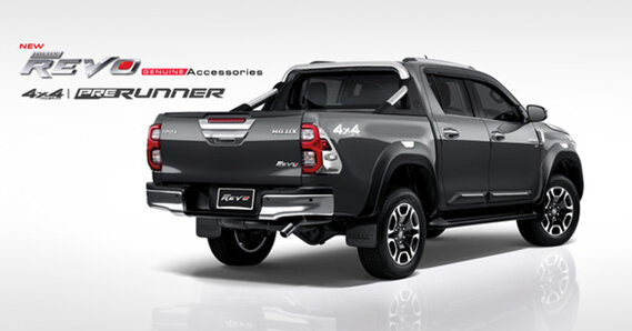 Toyota Hilux 2021 'bảnh' hơn với bộ bodykit hoàn toàn mới