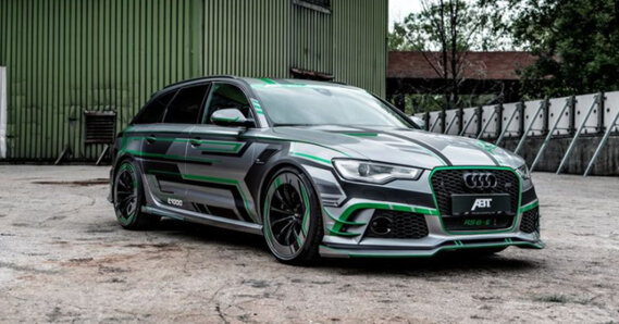 Audi RS6-E Hybrid Concept của ABT "đe dọa" những siêu xe mạnh mẽ nhất bằng động cơ 1.004 mã lực