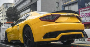 Maserati Granturismo Sport màu vàng đầu tiên Việt Nam cho đại gia mê hàng độc