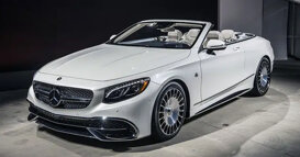 Cận cảnh xe mui trần siêu sang Mercedes-Maybach S650 Cabriolet ngoài đời thực